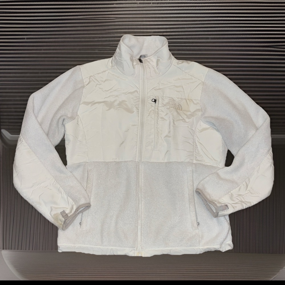 The North Face POLARTEC FLEECE Full Zipped Drawstring Toggle Waist Teddy Jacket - Picture 2 of 15